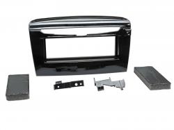 Einbaurahmen für DIN Autoradio in Lancia Y (ab 2012) - schwarz glänzend