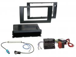 Radioeinbauset fr DIN Autoradio in Audi A4 (B7, 04-08) - Symphony - Aktivsystem MOST / Quadlock