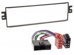 Kia Carens 2 02-06 1-DIN Autoradio Einbauset Adapter Kabel Radioblende 