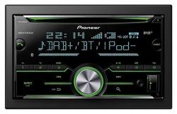 Pioneer FH-X840DAB - Doppel-DIN CD/MP3-Autoradio mit Bluetooth / DAB / USB / iPod / AUX-IN