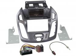 Radioeinbauset fr Doppel DIN Autoradio in Ford Transit (ohne Display, 2012-2018) Connect - Pegasus