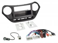 Radioeinbauset für DIN Autoradio in Hyundai i10 (ab 2013) - AUX, USB