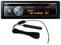 caraudio24 Pioneer DEH-X8700DAB MP3 DAB USB CD Bluetooth Autoradio für Mitsubishi Space Star A00 ab 13 Ablagefach 