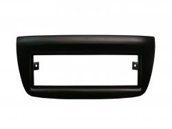 Einbaurahmen für DIN Autoradio in Fiat Doblo, Opel Combo (2012-2015) - schwarz anthrazit