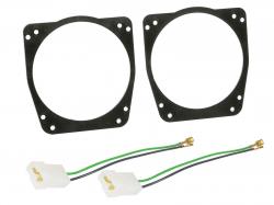 Lautsprechereinbauset fr Ford Fiesta (89-01) - 130 mm - Fronttr