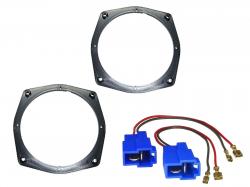 Lautsprechereinbauset fr Mitsubishi Lancer, Galant, Pajero / Smart For Two - 165 mm - Fronttr