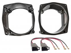 Lautsprechereinbauset fr Renault Clio (90-98) - 130 mm - Heck