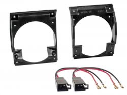 Lautsprechereinbauset fr Renault Twingo (ab 00) - 100 mm - Armaturenbrett