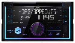 JVC KW-DB93BT - Doppel-DIN CD/MP3-Autoradio mit DAB / Bluetooth / USB / iPod