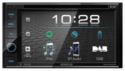 Kenwood DDX4019DAB - Doppel-DIN CD/DVD/MP3-Autoradio mit Touchscreen / Bluetooth / DAB / USB / iPod