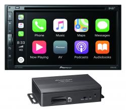 Pioneer AVH-Z5200DAB + AVIC-F260-2 - 2-DIN Navigation mit Touchscreen / DAB / TMC / Bluetooth / DVD
