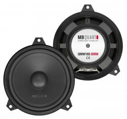 MB Quart QMW165 BMW - 16,5 cm Tieftöner-Lautsprecher mit 140 Watt (RMS: 90 Watt) - für 3er (E46)