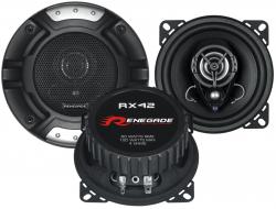 Renegade RX42 - 10 cm 2-Wege-Lautsprecher mit 120 Watt (RMS: 60 Watt)