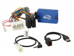 Autoradio Einbauset geeignet für Suzuki Swift inkl JVC KD-T716BT & Lenkrad Fernbedienung Adapter in Schwarz 