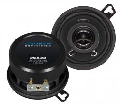 Crunch DSX32 - 8,8 cm 2-Wege-Lautsprecher mit 100 Watt (RMS: 50 Watt)
