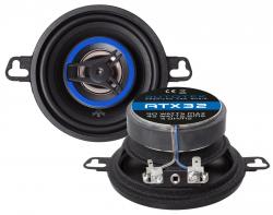 Autotek ATX32 - 8,7 cm 2-Wege-Lautsprecher mit 90 Watt (RMS: 45 Watt)