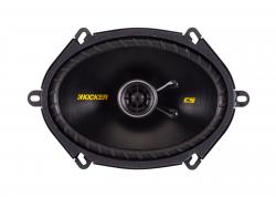 Kicker CSC68 (CSC684) - 16x20cm (6x8 Zoll) 2-Wege-Lautsprecher mit 225 Watt (RMS: 75 Watt)