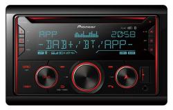 Pioneer FH-S820DAB - Doppel-DIN CD/MP3-Autoradio mit DAB / Bluetooth / USB / iPod / AUX-IN