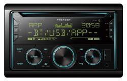 Pioneer FH-S720BT - Doppel-DIN CD/MP3-Autoradio mit Bluetooth / USB / iPod / AUX-IN