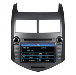 ESX VN710 CV-AVEO-DAB - Navigation mit Bluetooth / TMC / USB / DVD / DAB fr Chevrolet Aveo T300