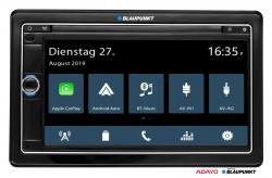 Blaupunkt Oslo 590 DAB - Doppel-DIN MP3-Autoradio mit Touchscreen / Bluetooth / USB / SD / CarPlay