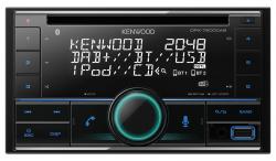 Kenwood DPX-7200DAB - Doppel-DIN CD/MP3-Autoradio mit DAB / Bluetooth / USB / iPod / AUX-IN