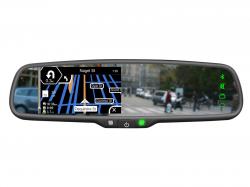 ACV 4.3 Zoll Spiegelmonitor mit Win CE Navigation und Bluetooth Freisprechfunktion - 771000-6516