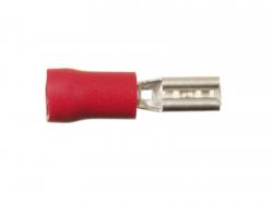 ACV Flachsteckhülse rot 0.5-1.0 mm² / 2.8 mm (100 Stück) - 342801-1