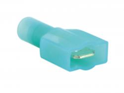 ACV Flachstecker vollisoliert blau 1.5-2.5mm/ Breite 6.3 mm Typ2 (100 Stück) - 346323-2