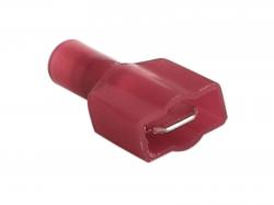 ACV Flachstecker vollisoliert rot 0.5-1.5mm / Breite 6.3 mm Typ2 (100 Stück) - 346313-2