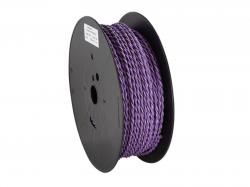 ACV Lautsprecherkabel verdrillt 2x1.5mm violett/violett-schwarz 100m - 51-150-112