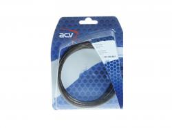 ACV Stromkabel 10,00 mm² schwarz 1m - 50-100-001