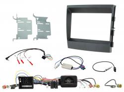 Einbauset mit Lenkradadapter fr Doppel DIN Autoradio in Porsche Panamera (2009-2016)