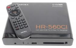 Asuka DVB-T2 Tuner HR-560CI mit 2 Antennen - HD Diversity