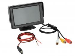ACV 4,3 Zoll Monitor universal, 2 Video Eingänge - 771000-6206