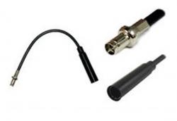 Antennenadapter - DIN (150 Ohm, Buchse) - USA1 (Stecker) - für Chevrolet, Chrysler, Dodge, Ford Jeep