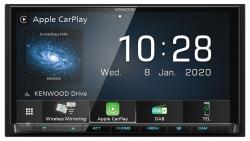 Kenwood DMX8020DABS - Doppel-DIN MP3-Autoradio mit Touchscreen / Bluetooth / DAB / USB / Carplay