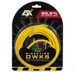 ESX DWK6 - Verstärker Kabelkit 6 mm²