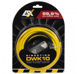 ESX DWK10 - Verstrker Kabelkit 10 mm