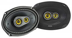 Kicker CSC6934 (DSC6930/304) - 15x23cm (6x9 Zoll) 3-Wege-Lautsprecher mit 450 Watt (RMS: 150 Watt)