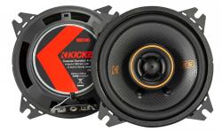 Kicker KSC404 (KSC404-47) - 10 cm 2-Wege-Lautsprecher mit 150 Watt (RMS: 75 Watt)