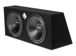 Rockford Fosgate PRIME R2-2X12 - 30 cm Passiv Subwoofer mit 1000 Watt (RMS: 500 Watt)