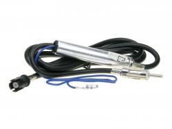 Antennenadapter - HC97 (RAKU 2, Buchse) - DIN (150 Ohm, Stecker) - Phantomeinspeisung fr VW