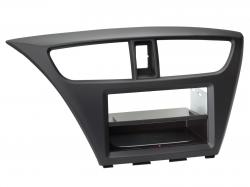 Einbaurahmen Inbay für DIN Autoradio in Honda Civic (ab 2012) - schwarz