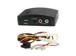 Connects2 Universal A2DP Bluetooth Interface fr AUX-Eingang - USB-Ladeanschluss - AIRSTREAM12V