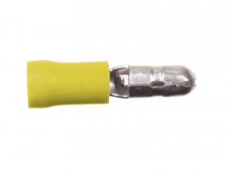 ACV Rundstecker gelb 4.0 - 6.0 mm² (100 Stück) - 340025-3