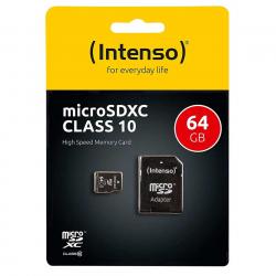 Intenso SD-Karte 64 GB, Micro SD, Class 10