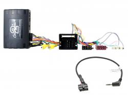 CAN-Bus- / Display- / Lenkradadapter für Audi A4, A5 (Quadlock-Fakra) auf Sony