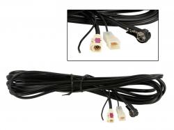 Antennenverlngerung - Fakra B (Buchse) - ISO (Stecker) - 5,0 m - Spannungslitze - Calearo 7581175