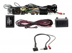 CAN-Bus- / PDC- / Lenkradadapter für BMW 1 / 2 / 3 / 4 mit Verstärker auf JVC